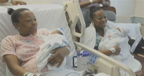 Identical Twin Sisters Give Birth Just One Hour Apart Video The Stir