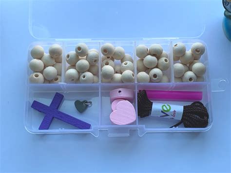 Rosary Making Kit Craft Kit Rosary Making Supplies Etsy