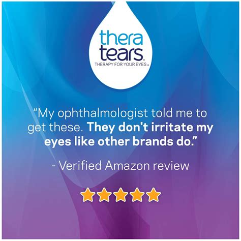 TheraTears Dry Eye Therapy Lubricant Eye Drops for Dry Eyes ...