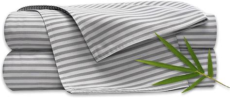 Pure Bamboo Sheets Full Bed Sheet Set Genuine 100 Organic