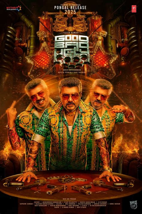 First Look Poster Good Bad Ugly Ajith