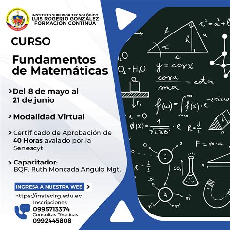 Fundamentos de Matemáticas Instituto Superior Tecnológico del Austro