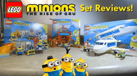 New Lego Minions 3 In 1 Review Kung Fu Battle Pilot In Training