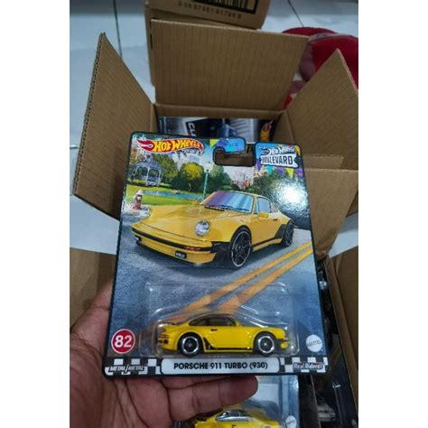 Jual Hot Wheels Porsche Turbo Boulevard Yellow Shopee Indonesia
