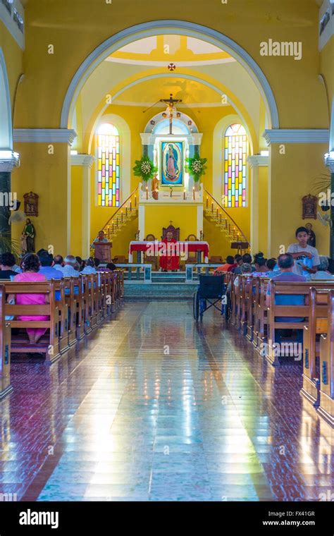 The Interior Of La Merced Church In Granada Nicaragua Stock Photo Alamy