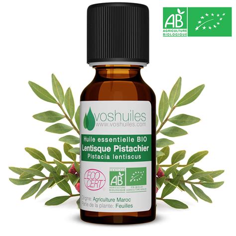 Huile Essentielle Bio De Lentisque Pistachier Ml Greenweez