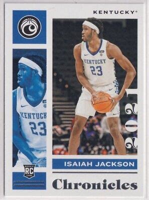 2021 22 Panini Chronicles Draft Picks 17 Isaiah Jackson RC EBay