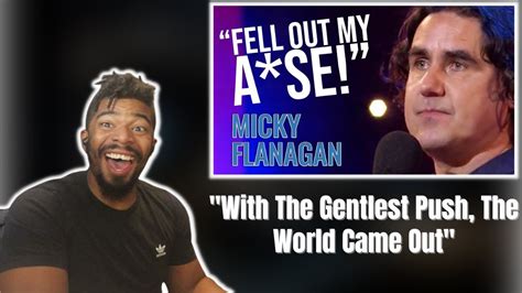 AMERICAN REACTS TO The Sh Ts Abroad Micky Flanagan Live The Out Out