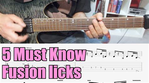 5 Must Know Outside Fusion Licks Youtube