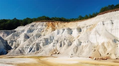 Latar BelakangTekstur Batu Kapur Kuari Latar Belakang Kapur Yang Cerah