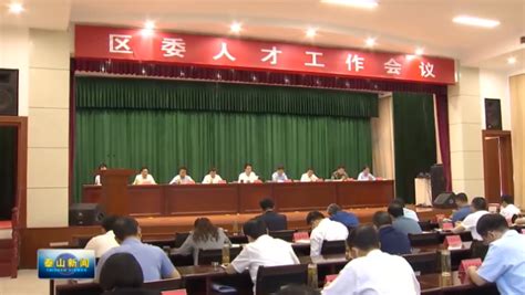 泰山区人民政府 泰山区要闻 区委人才工作会议召开