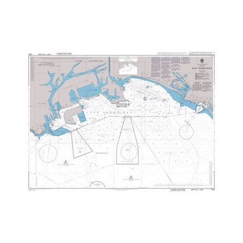 Admiralty Chart 1082 San Pedro Bay Stanfords