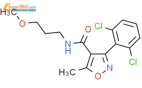 349131 28 8 3 2 6 Dichlorophenyl N 3 Methoxypropyl 5 Methyl 1 2