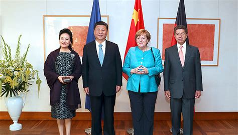 习近平同德国总理默克尔举行会谈 界面新闻 · 中国