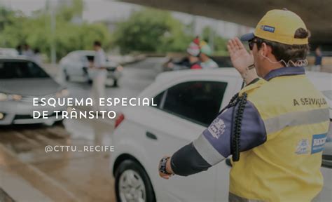 Cttu Monta Esquema Especial De Tr Nsito Para Obra Da Compesa No Alto