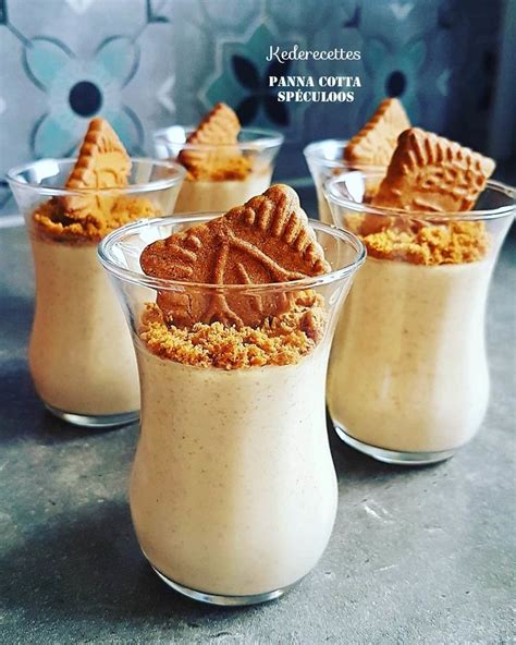 Panna Cotta aux Spéculoos kederecettes bienvenue dans la cuisine de