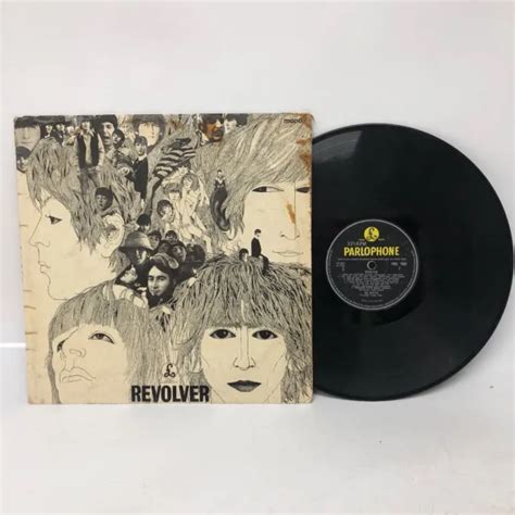 THE BEATLES VINYL Revolver 1966 Mono PMC 7009 Parlophone 12 EMI