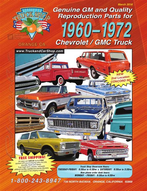 Chevy Truck Catalog