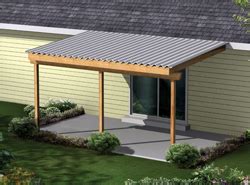 Patio Cover Plans | Simple & Free-Standing Patio Cover Plans