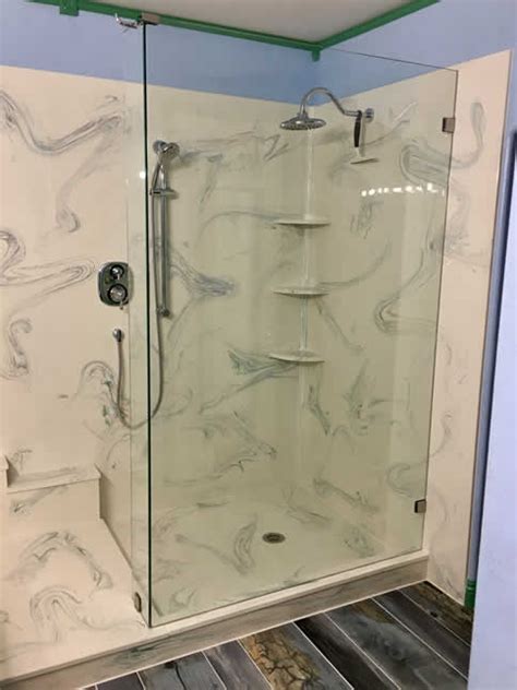 Cultured Marble Shower Enclosures And Bathtubs Kerabath