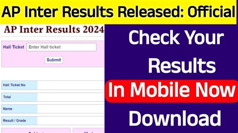 Ap Inter Results 2024 Official Release Date Ap Inter 1st And 2nd Year