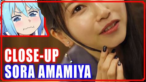 Eng Sub Close Up To Sora Amamiya Anime Voice Actors Youtube