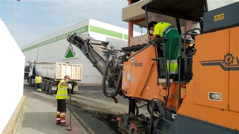 Arrancan Las Obras De Asfaltado De La Calle Belice Con La Previsi N De