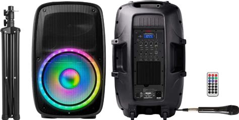 Ion Audio Total Pa Glow High Power Bluetooth Pa System With Lights