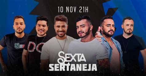 HOJE SEXTA SERTANEJA AS 21 00 HORAS VICTOR E FABIANO CONVIDADOS Em