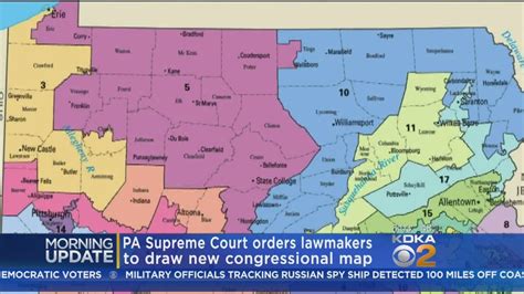 State Supreme Court Tosses Congressional District Map Orders New One