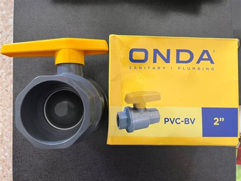 Ball Valve Onda Stop Kran PVC 2 Stop Kran Pipa Keran 2 Inch Lazada