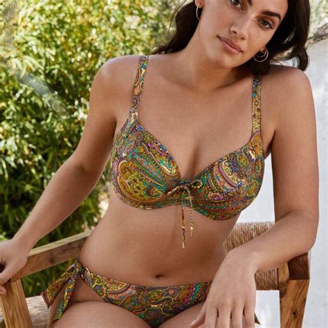 Bikini Amarillo Con Aro Sin Relleno Unas1 Primadonna Con Descuento