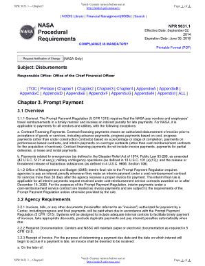 Fillable Online Nodis Gsfc Nasa Subject Disbursements Nodis Gsfc