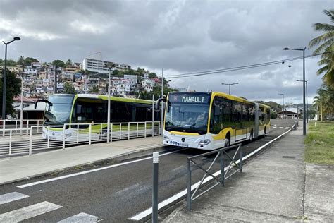 Arrivée de nouveaux bus pour renouveler la flotte du TCSP entre Fort de