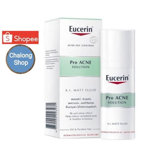 Eucerin Pro Acne Solution A I Matt Fluid 50ml Shopee Thailand