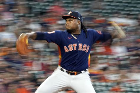 Framber Valdez Has Mlb Record 25th Quality Start Astros Down As