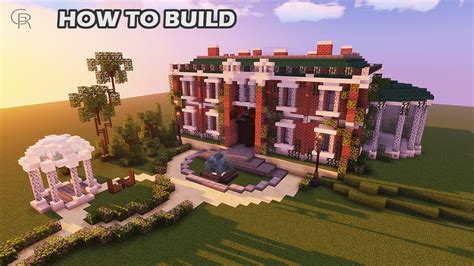 Minecraft Victorian Mansion Tutorial Image To U