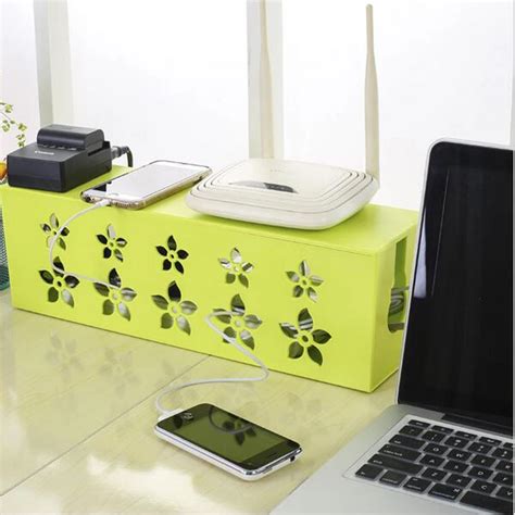 High Quality DIY Storage Box Cables Storage Cable Organizer Box Holder Safety Socket Outlet ...