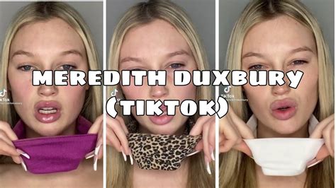 Meredith Duxbury Tiktok Compilation Youtube