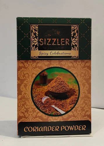 Dried Green Sizzler Coriander Powder Gm Paper Box At Rs Kg In