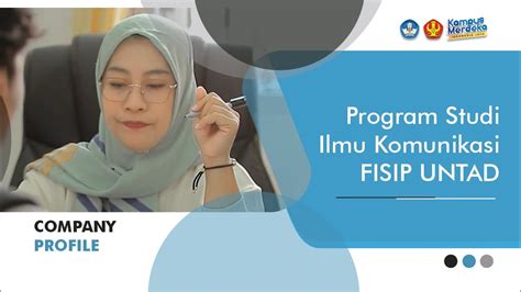 Company Profile Prodi Ilmu Komunikasi Fisip Untad Youtube