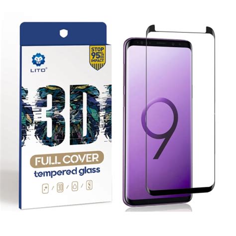 High Quality Samsung Galaxy S9 Full Adhesive Tempered Glass Screen