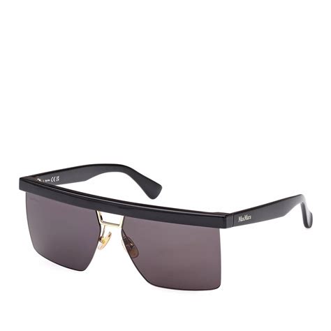 Max Mara Flat1 shiny black | Sonnenbrille