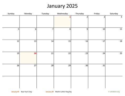 Free editable 2025 monthly calendar pdf download