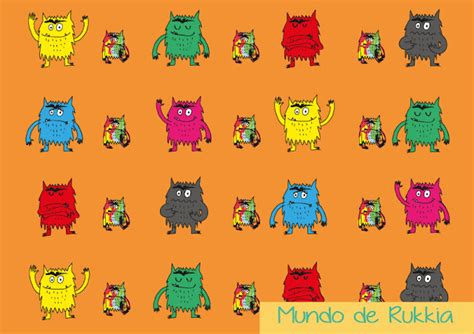 50 Imprimibles Gratuitos Para Manualidades Del Monstruo De Colores