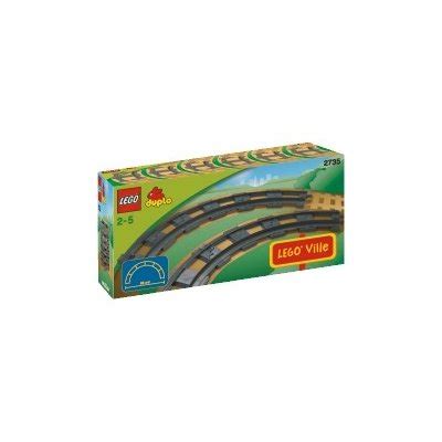 LEGO Duplo Trains 2735: Curved Rails Childs Toy - review, compare ...