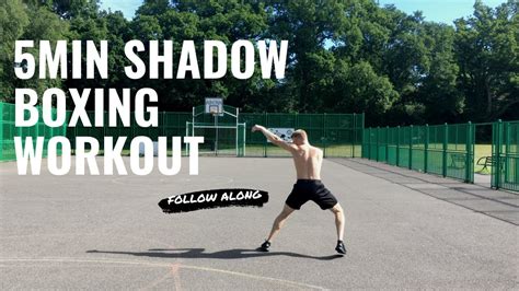 5 Min Shadow Boxing Workout Follow Along YouTube