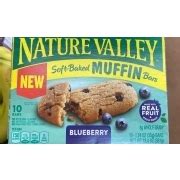 Nature Valley Muffin Bar Soft Baked Blueberry Calories Nutrition