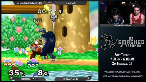 Get Smashed At The Foundry Grand Finals Miom Sfat Fox Vs Clg