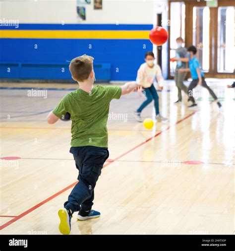 Child Throw Ball